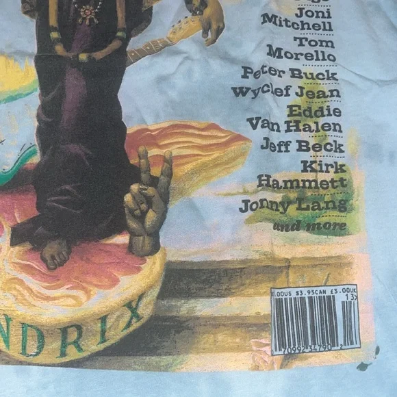 Rolling Stone Limited Edition Jimmy Hendrix T-shirt